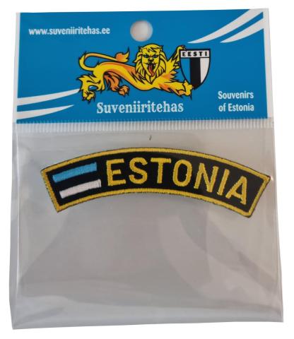 Embleem Estonia lipuga