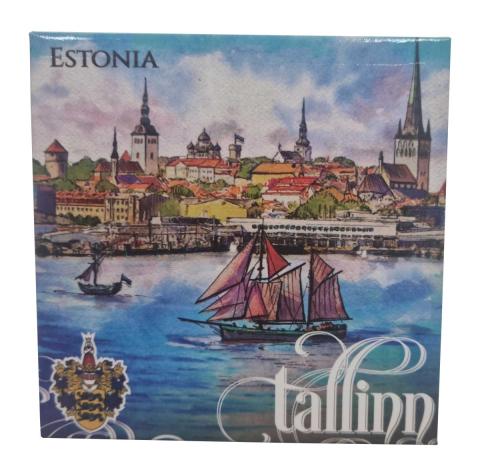 Plekist magnet Tallinn laevaga