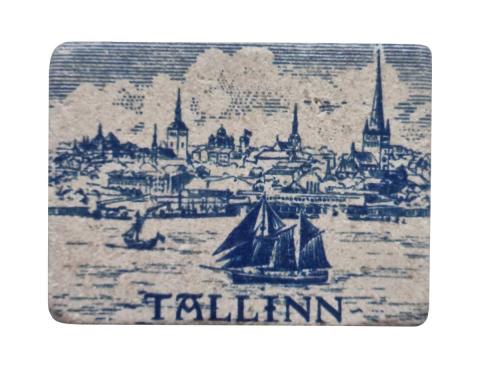 Magnet Tallinn merevaatega - kivi 