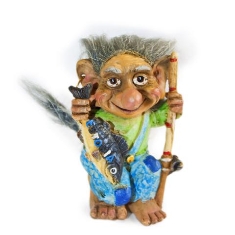 Figuur- Troll kalamees 10cm