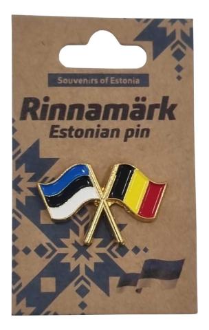 Pin Eesti - Belgia