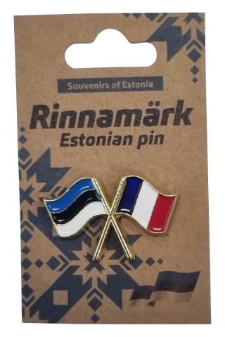 Pin Eesti - Prantsusmaa