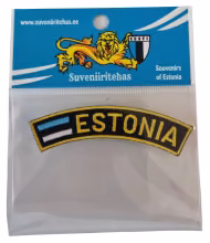 Embleem Estonia lipuga