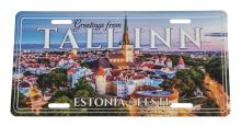 Plekist plaat Tallinna panoraam 2