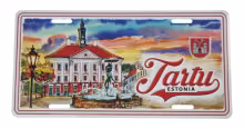 Plekist plaat Tartu