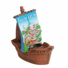 Minifiguur laev -  Tallinna vaatega