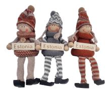 Istuv tüdruk plaadiga Estonia 2253