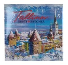 Pleksit magnet - talvine Tallinn 3