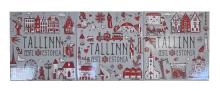 Plekist magnet Tallinna sümbolid