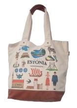 Kott  Eesti sümbolitega - beez