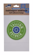 Embleem Tallinn - Estonia, roheline