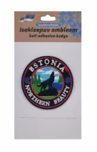 Embleem hundiga - ümmargune