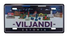 Plekist magnet - plaat Viljandi