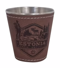 Nahkkattega pits Estonia - pruun